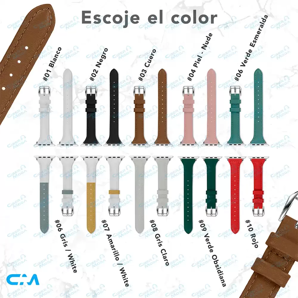 Correa Cuero Smartwatch iWatch Catalogo