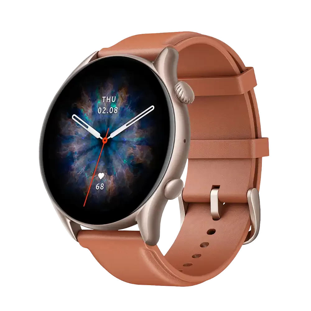 Smartwatch Amazfit GTR 3 Pro Brown Leather