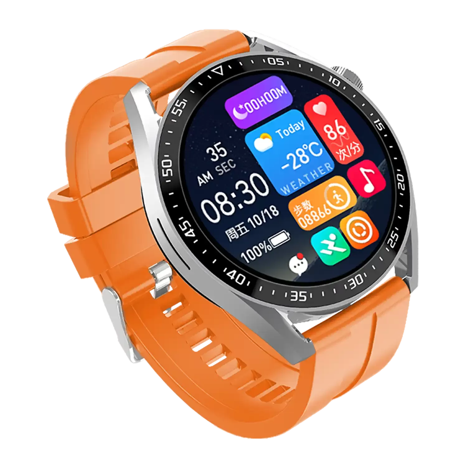Smartwatch HW3 Pro Naranja