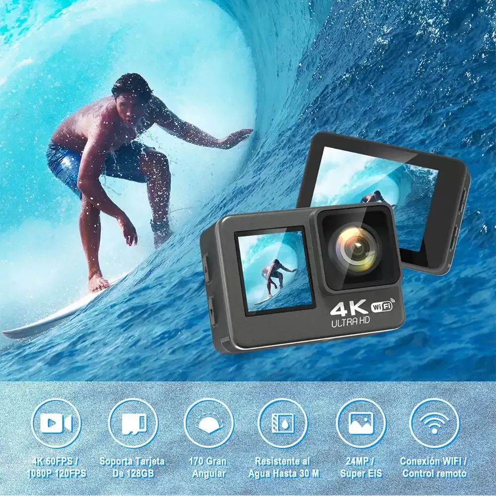 4K Touch Funciones